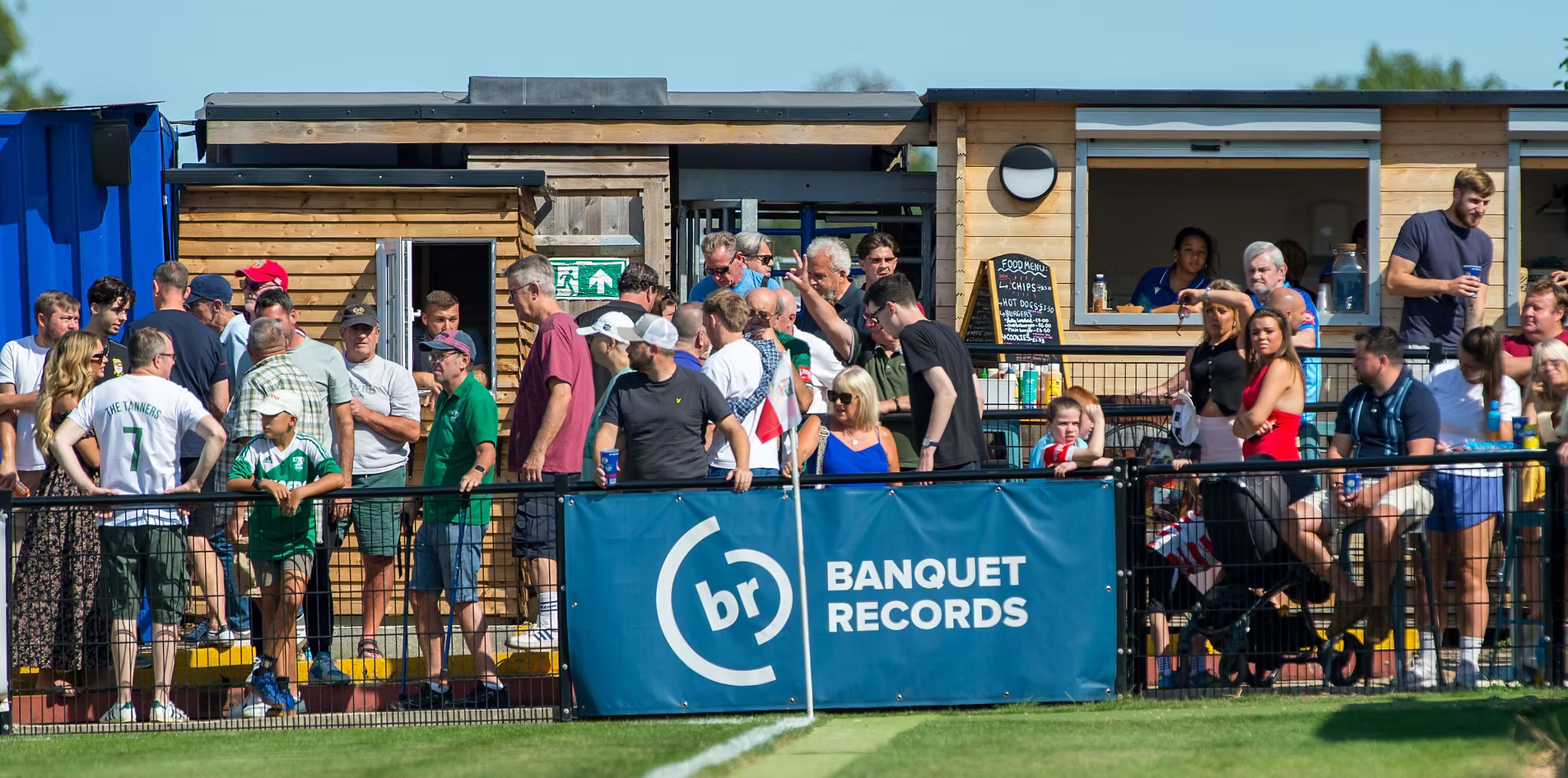 Supporters at Raynes Park Vale FC