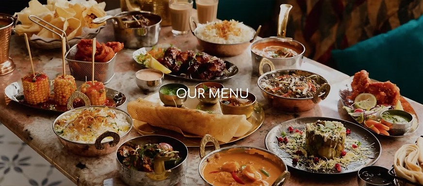 Bombay Delight food spread